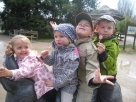 Naty, Johannka, Henrýšek a Jenda loni v Zoo :-)